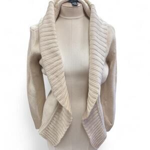 Cream knit cardigan